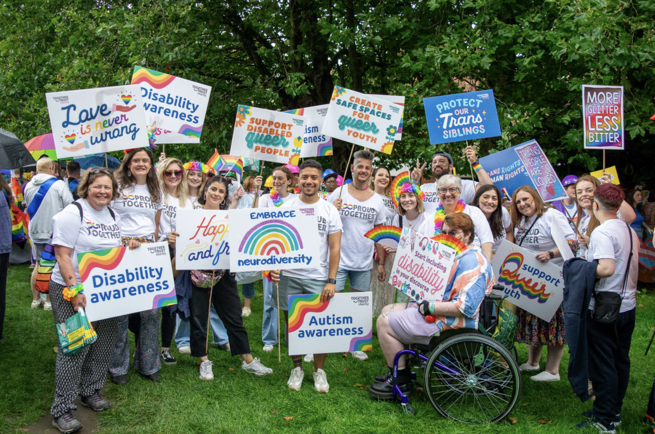 Together Trust celebrates Manchester Pride Parade 2023 in style!