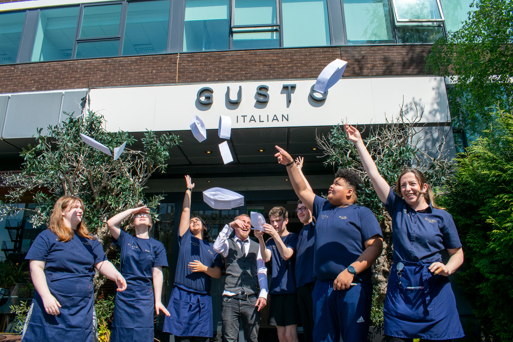 Students shine in Gusto work experience client day 