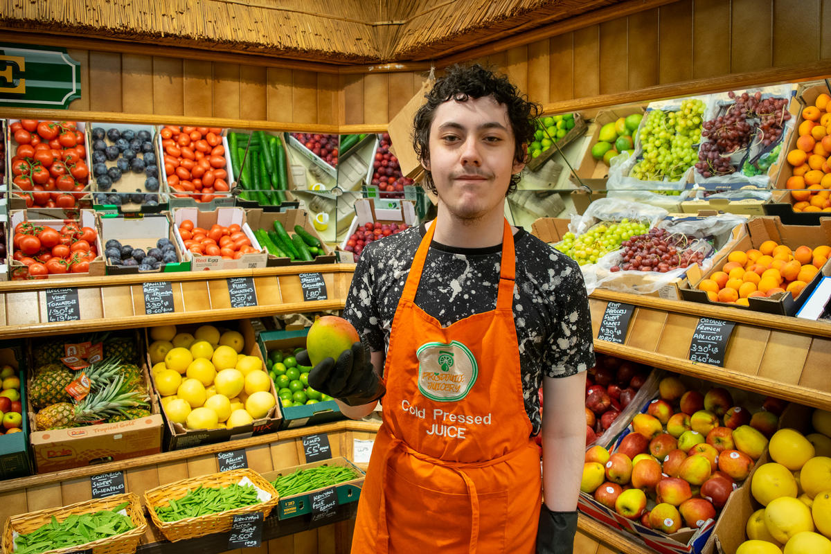 Bailey shines in his work experience at Waterhouse’s Quality Food