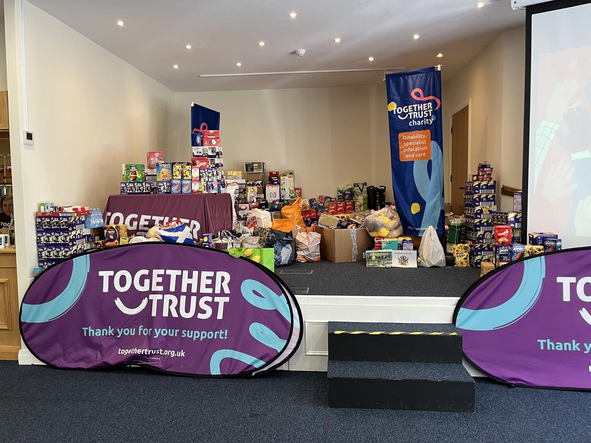 The Together Trust surprises 500 young people and their families this Easter