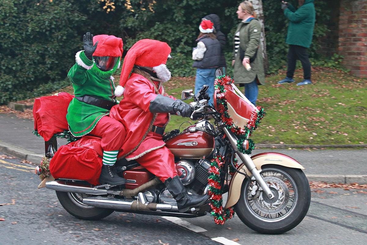 Local bikers bring Christmas magic to the Together Trust