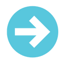 Blue arrow icon