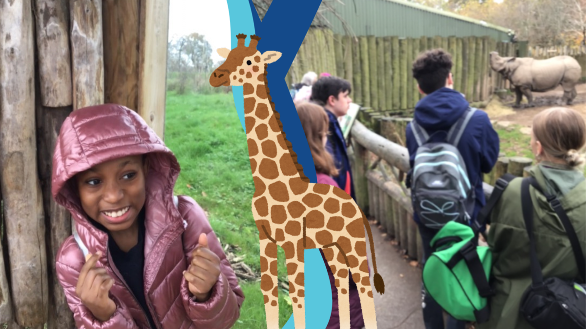 Students enjoy a day out at Chester Zoo
