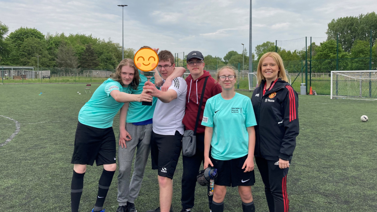 Inscape House School wins the Greater Manchester Inclusion Football Tournament