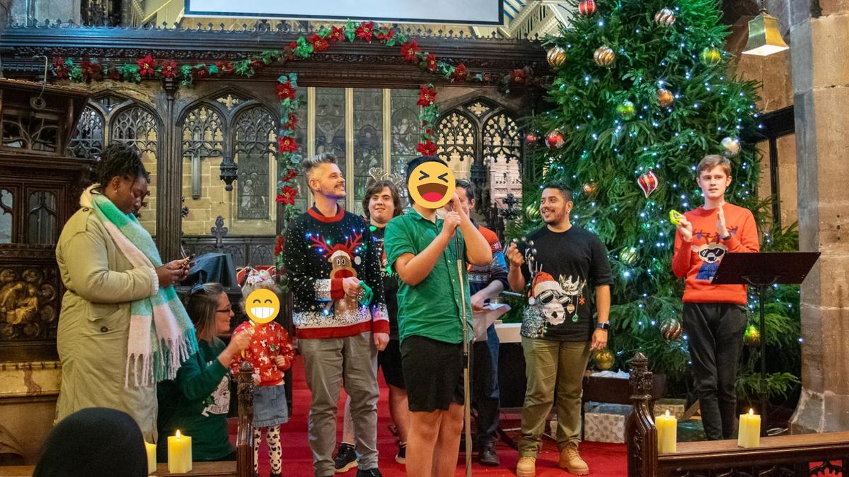 Heartwarming performances light up Together Trust’s holiday service
