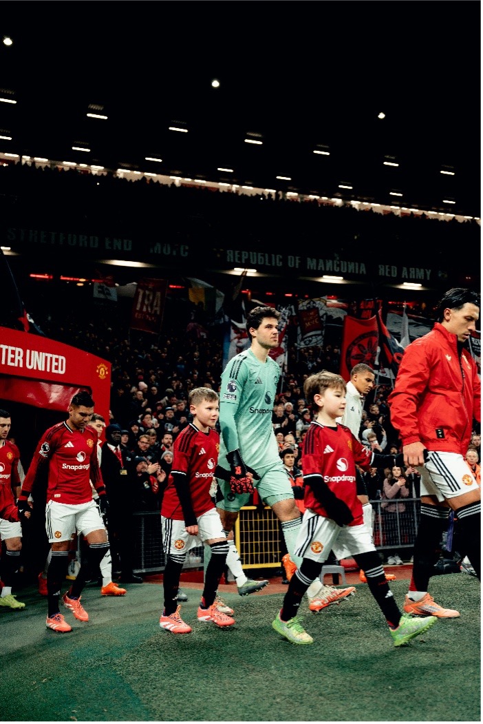 Inscape House student represents school in Manchester United’s Christmas campaign