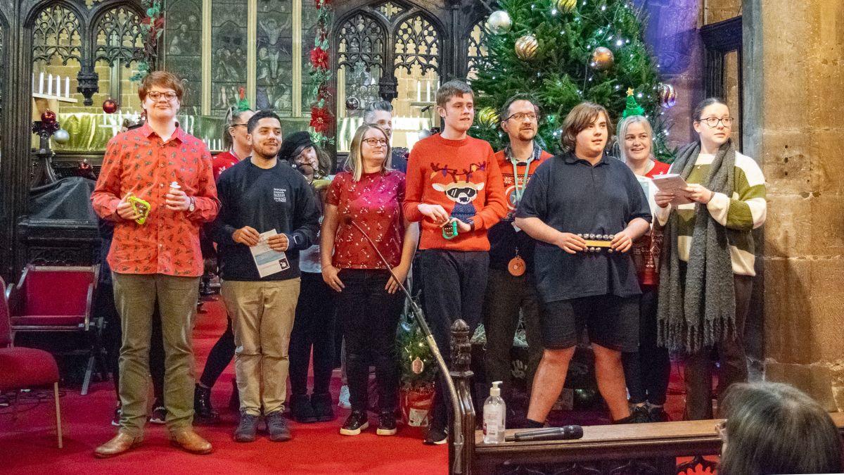 Children and young people fill hearts with joy at Christmas carol concert