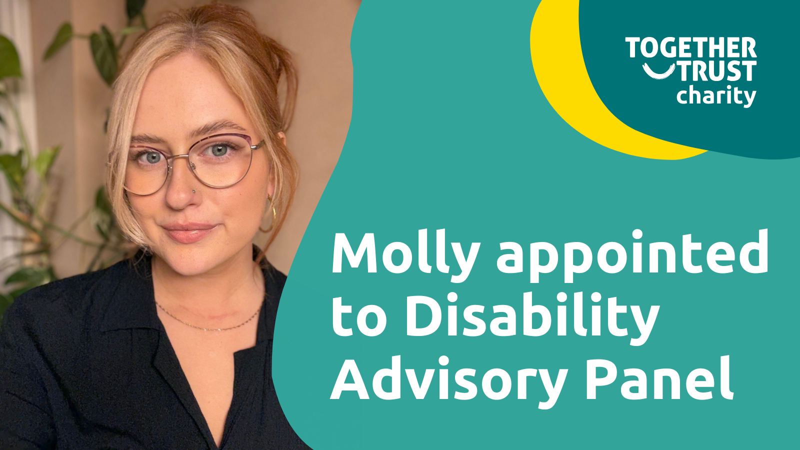 Molly Deakin, Policy and Campaigns Officer at Together Trust appointed to Government’s Disability Advisory Panel