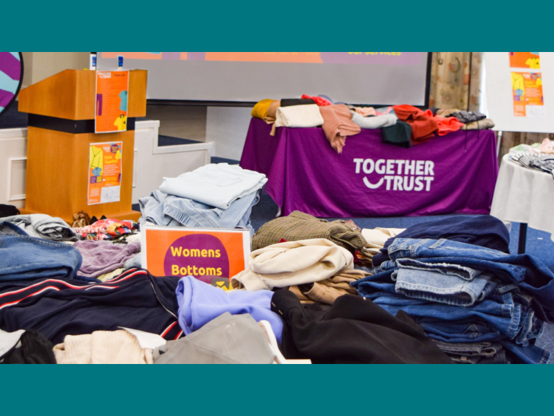 Image of clothes at the Style Together event