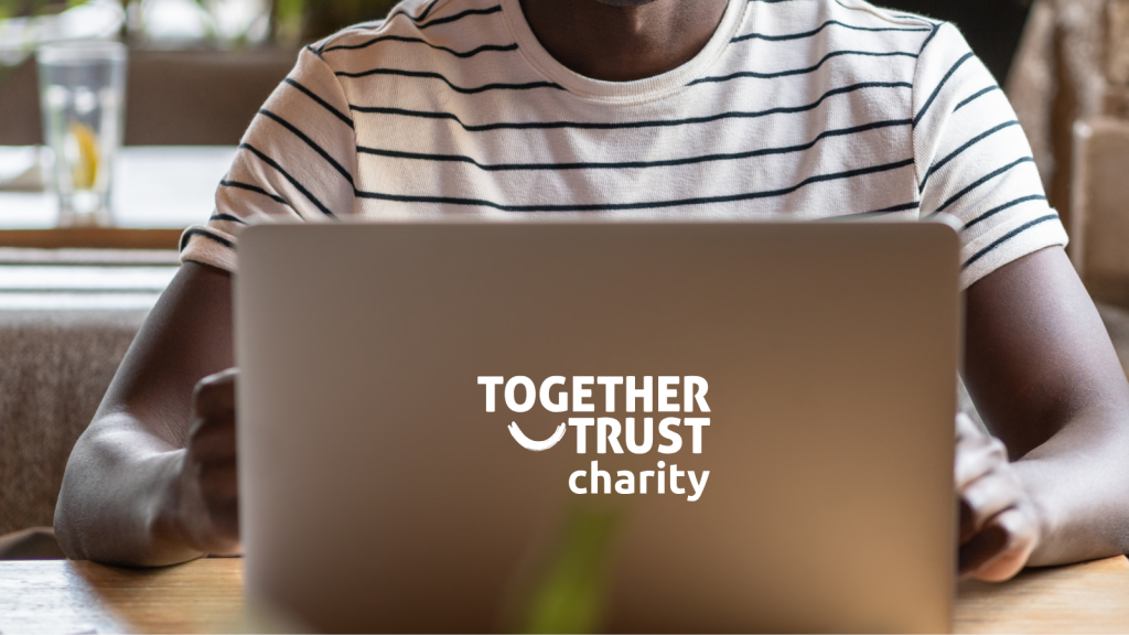 Young man working on a computer