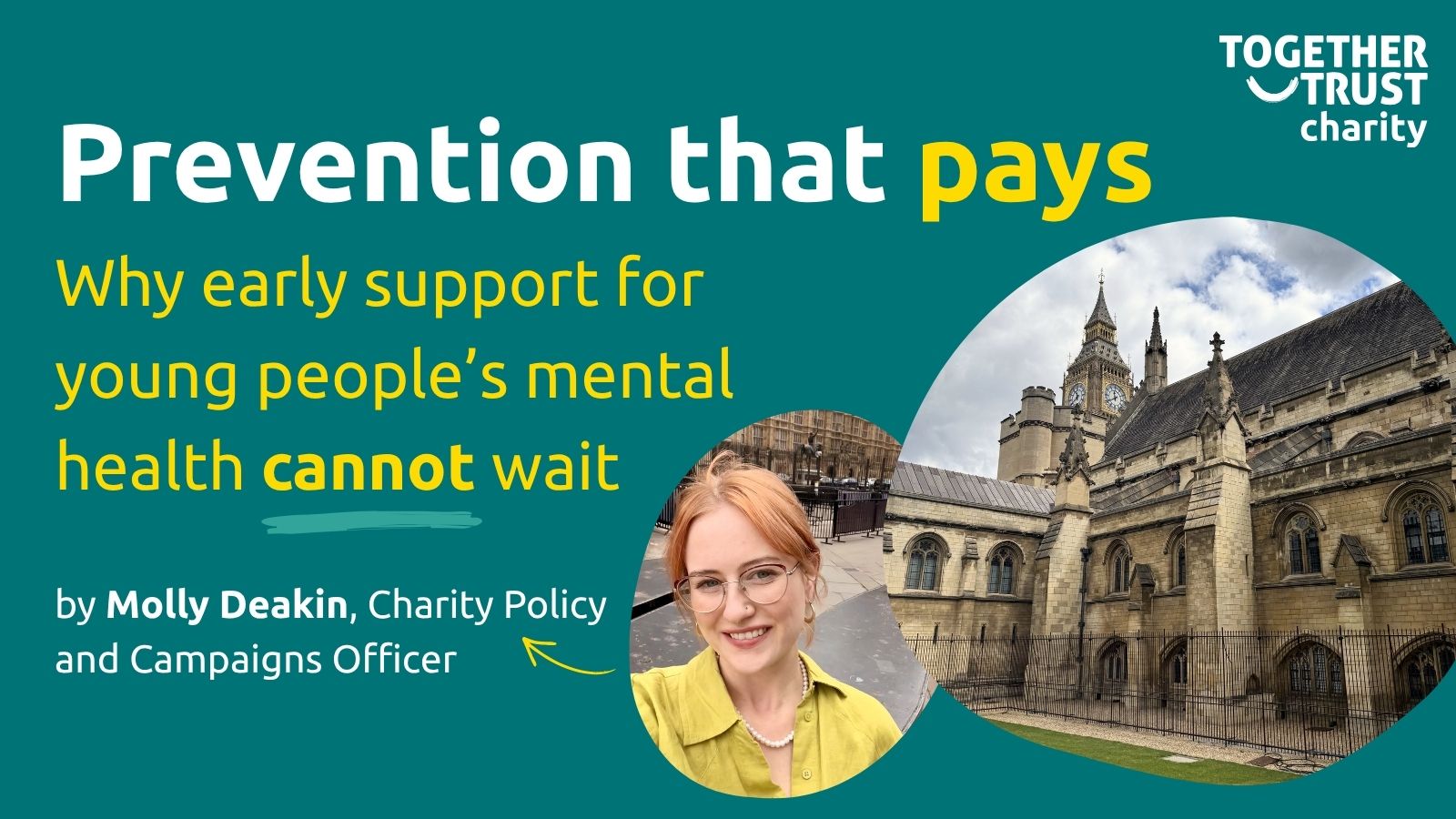 Prevention that pays: Why early support for young people’s mental health cannot wait