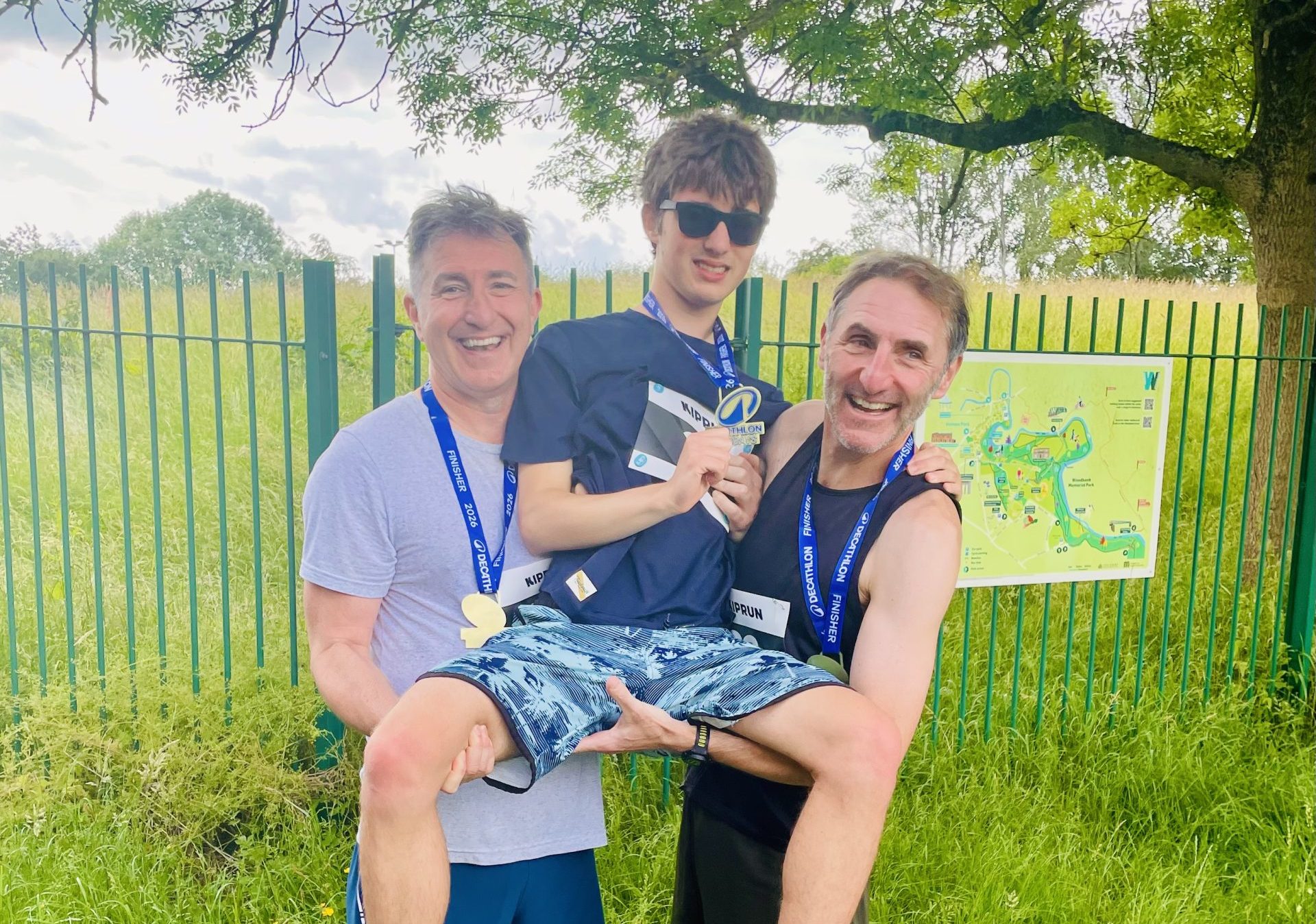 Rafe’s first ever run smashes fundraising targets