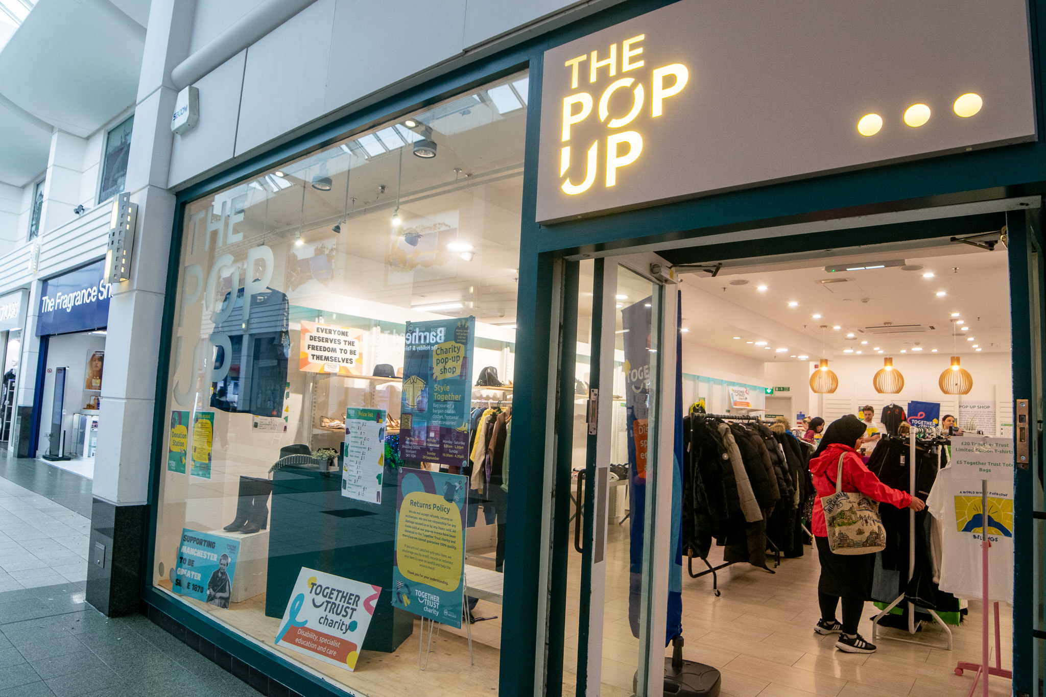 Together Trust Pop Up Shop – part of Second-hand September