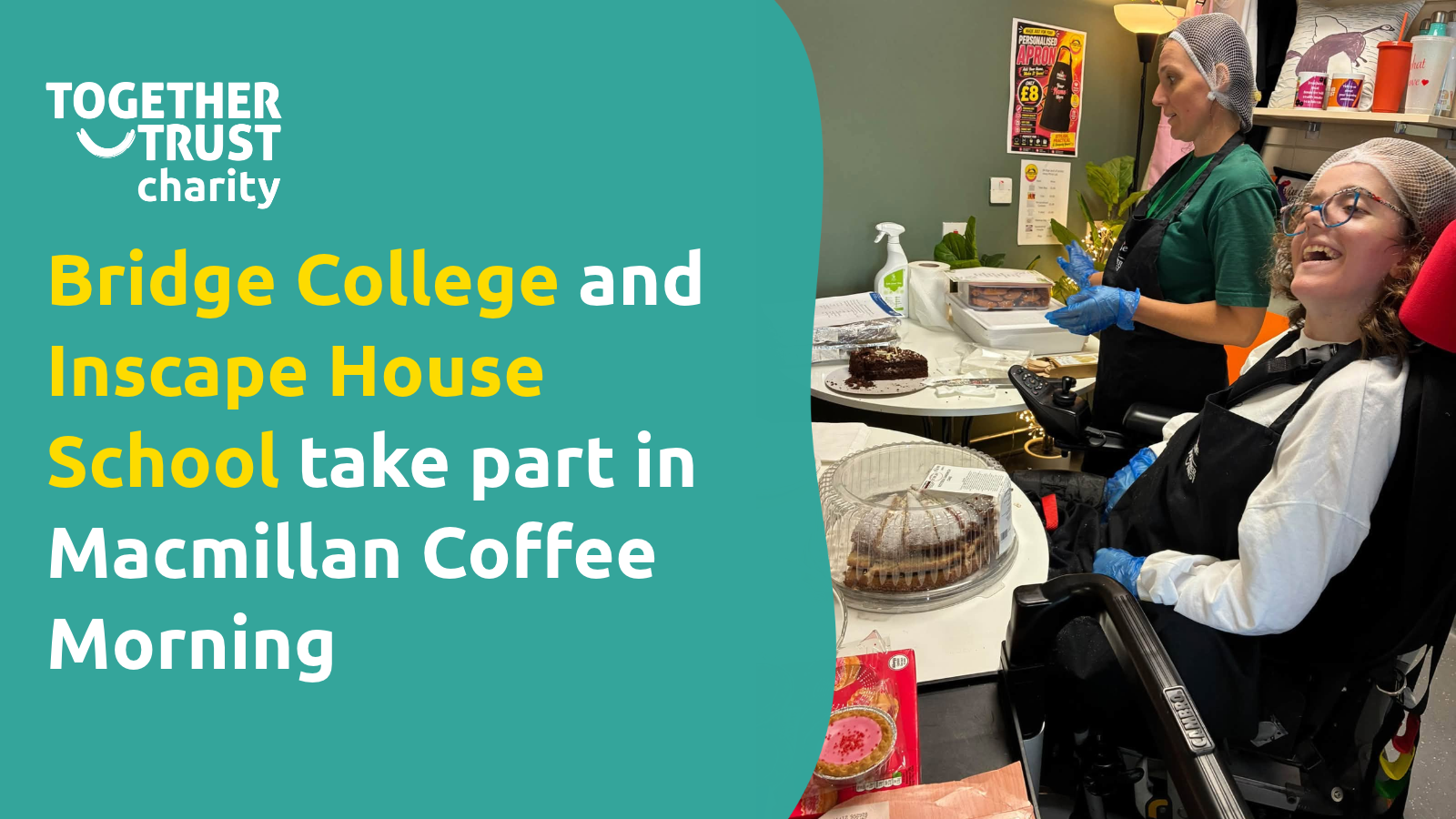Students and staff bake up a storm for charity