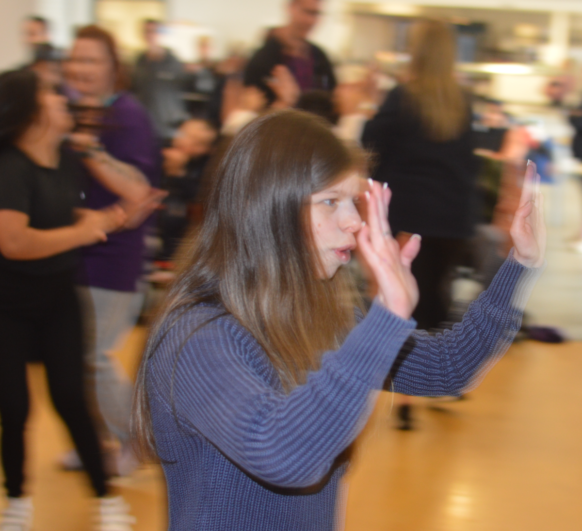 Bridge College students dance their way through Independent Women’s Day