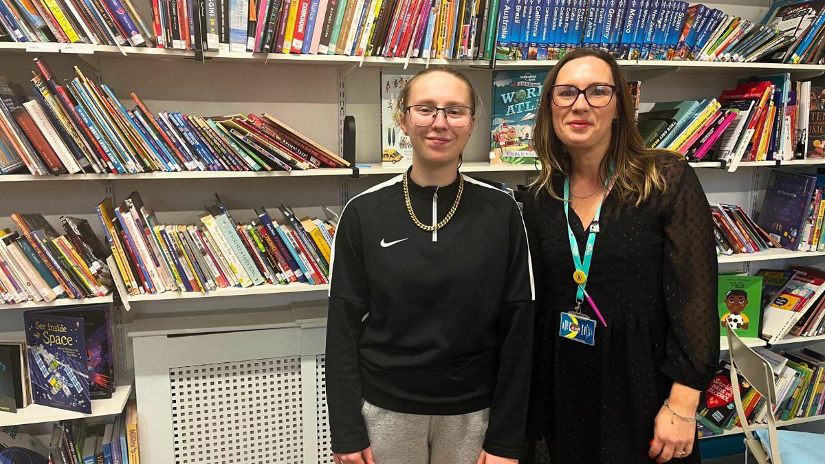 Inscape House School student: North West’s pride in the Pupil Library Assistant of the Year Awards