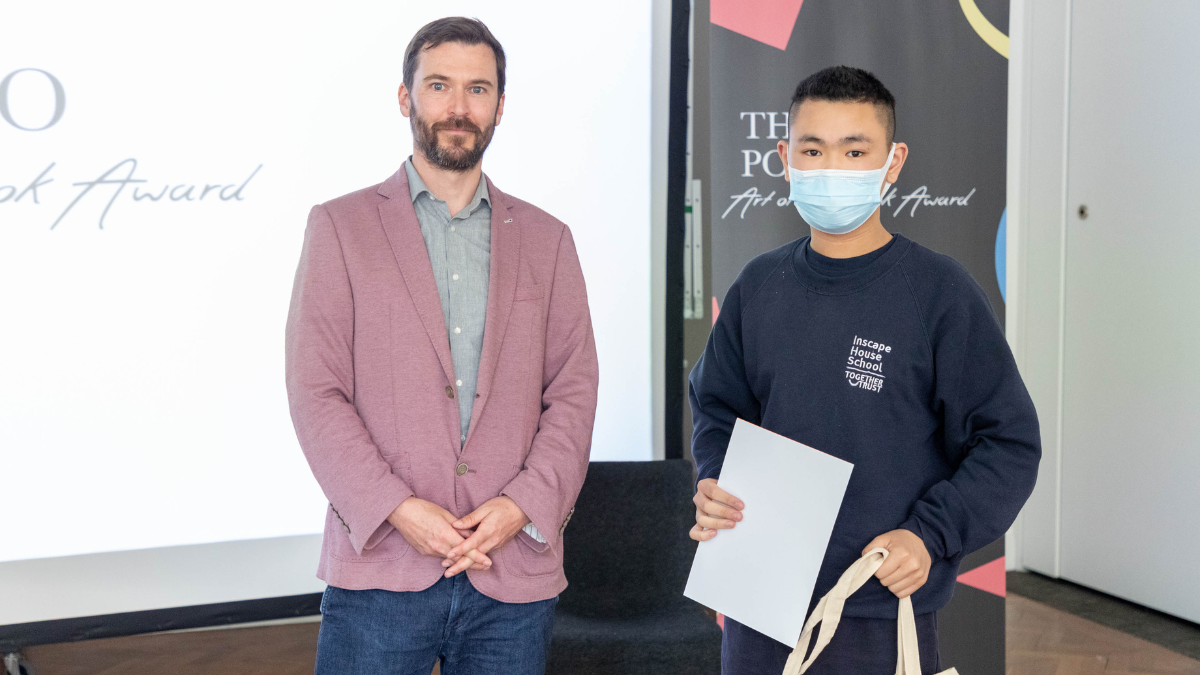 Inscape House School student wins creative writing award 