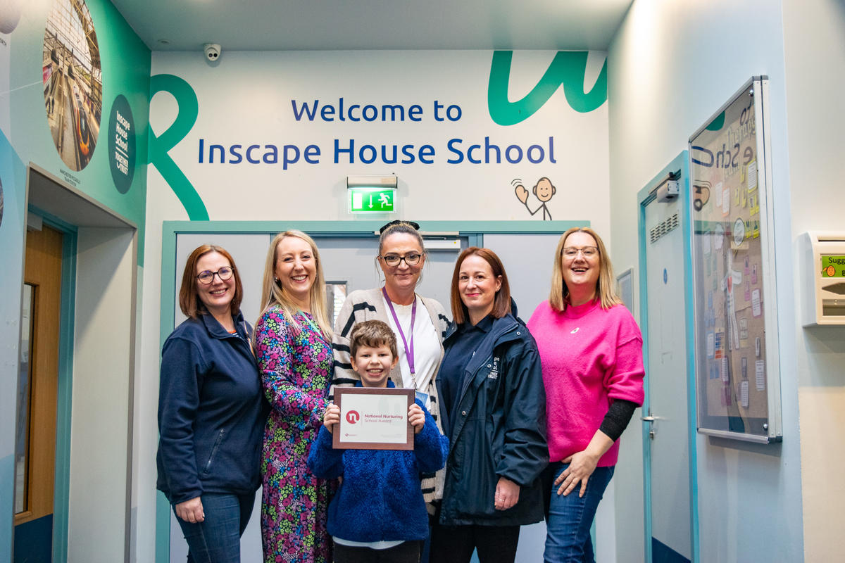 Inscape House School wins national Nurture Award